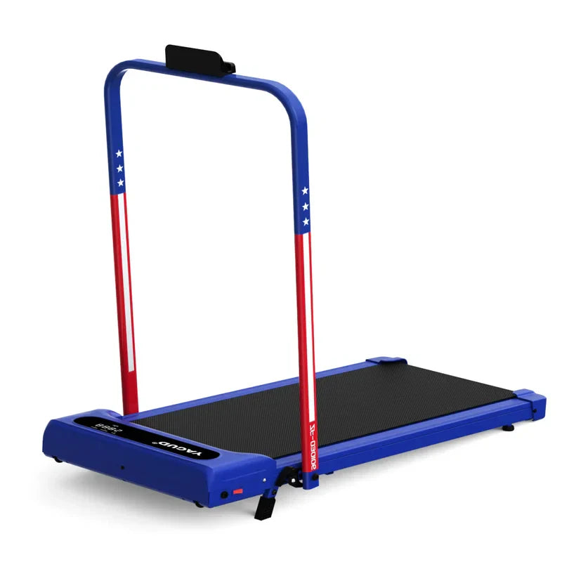 Walking Pad Treadmill with Handle Bar and Adjustable Incline